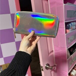 Holographic Zip Wallet